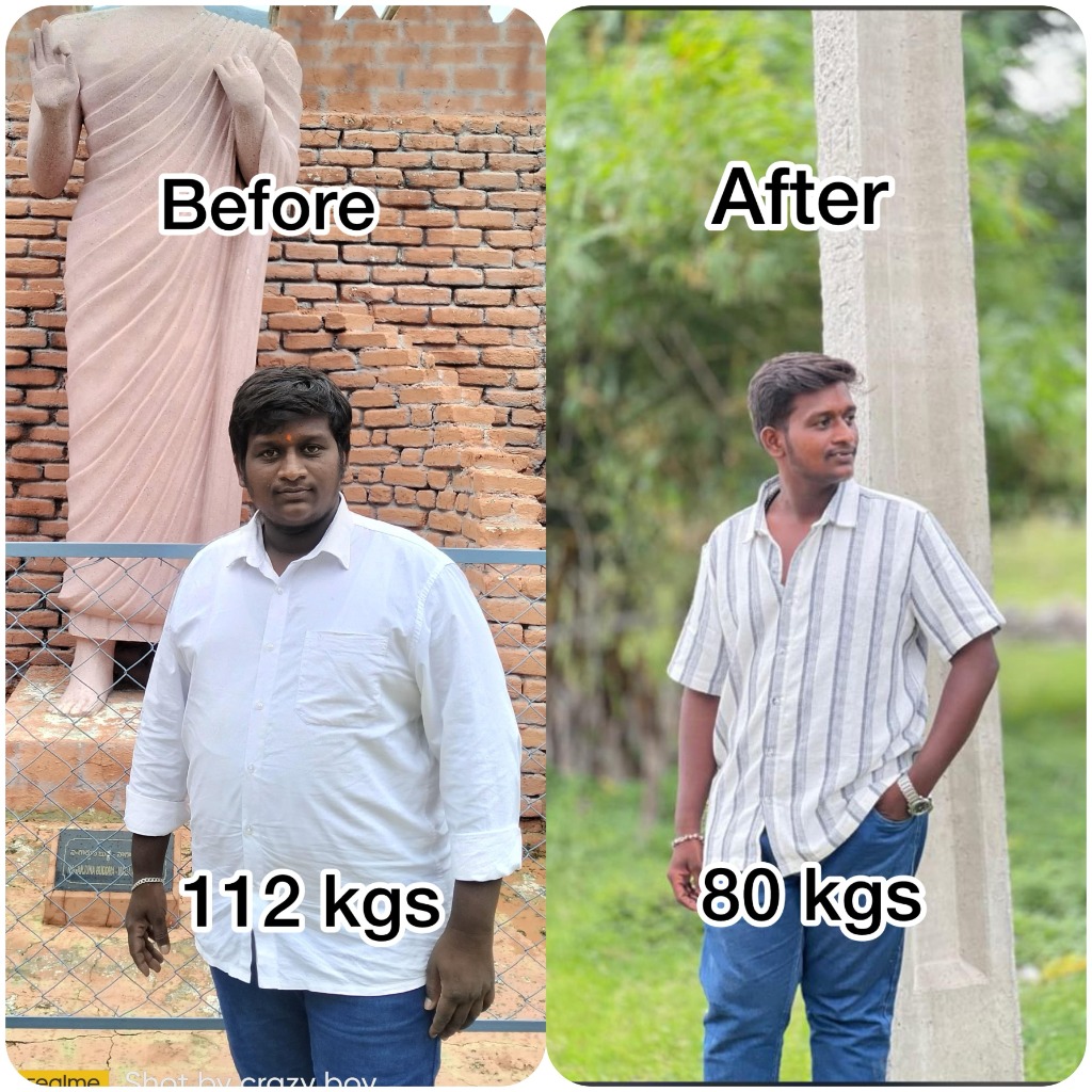 112kg to 80kg Transformation