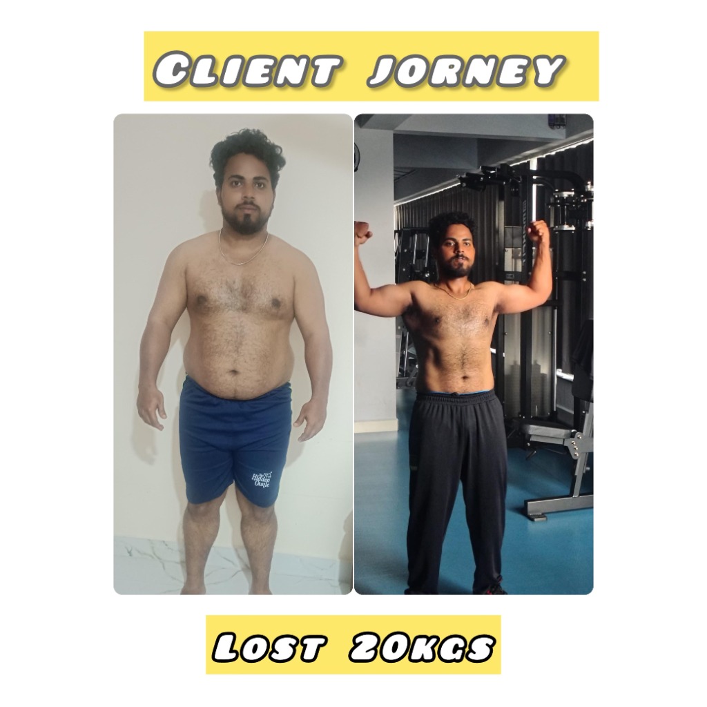 Lost 20kg Client Journey